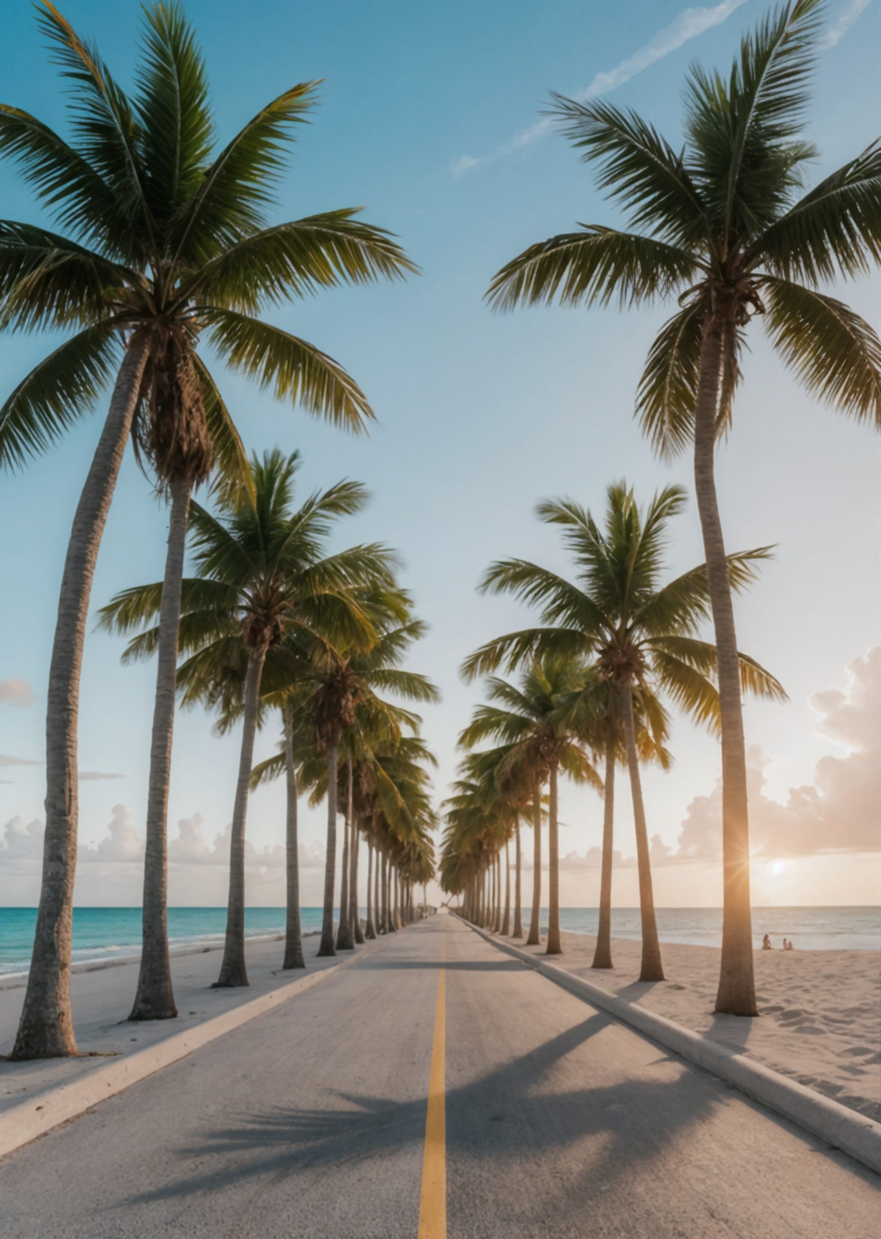 „California Dream: Palms” Wandbild „California Dream: Palms” Wandbild